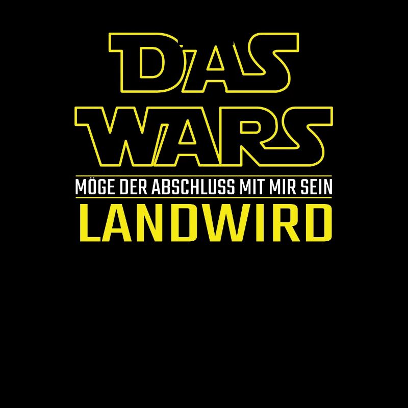 Das Wars Abschluss Landwirt Beruf Geschenkidee