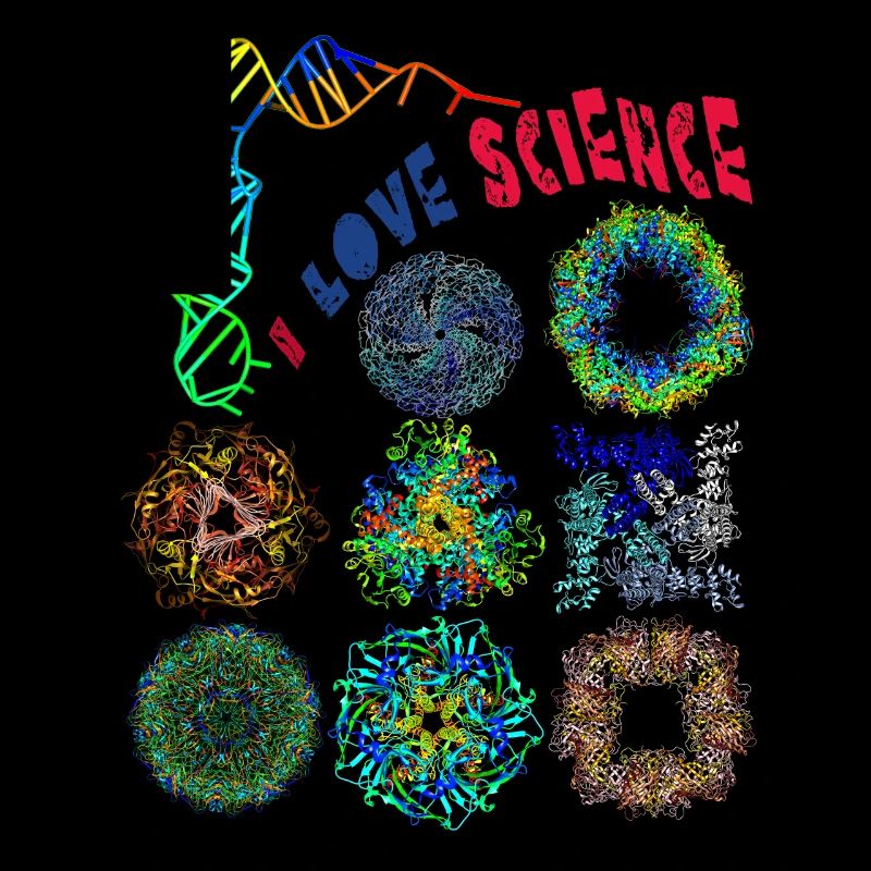Molecules I love science I love science