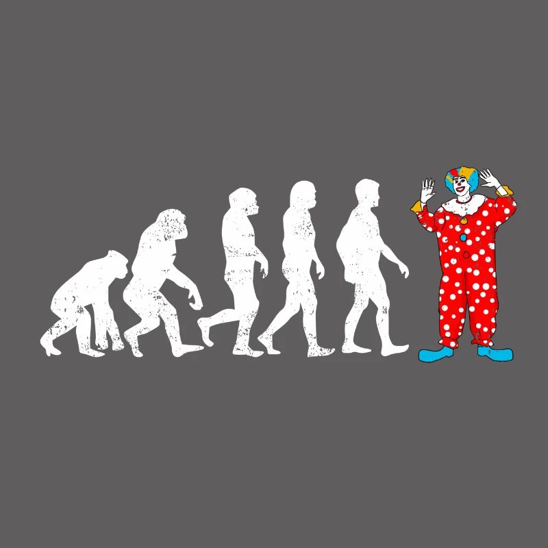 Evolution of Clown Evolution