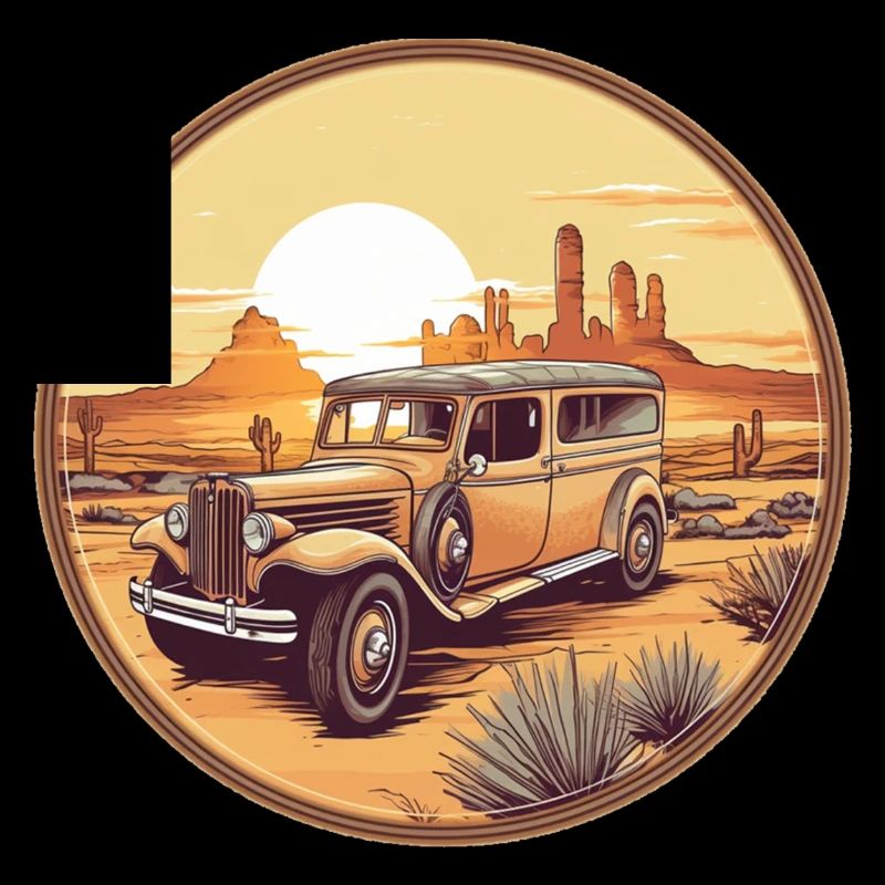 Oldtimer in the Desert