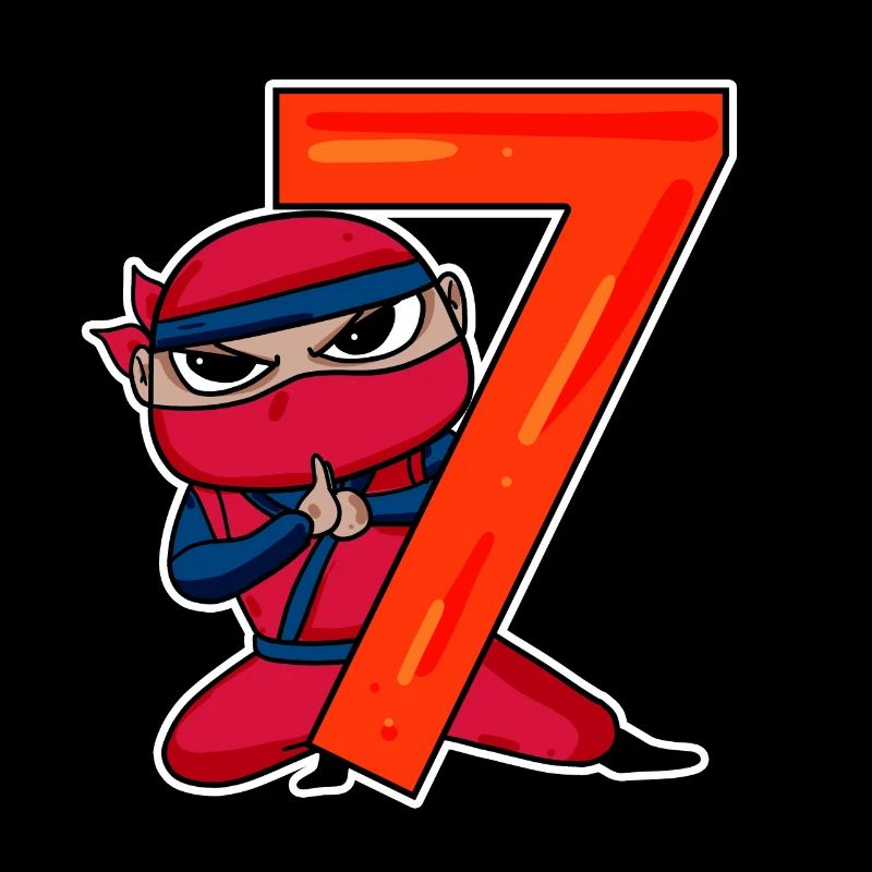 Fils Ninja de 7 ans