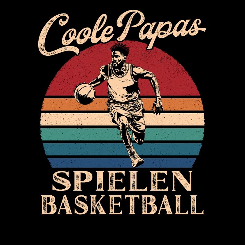 Cool Dads Play Basketball Dad Gift