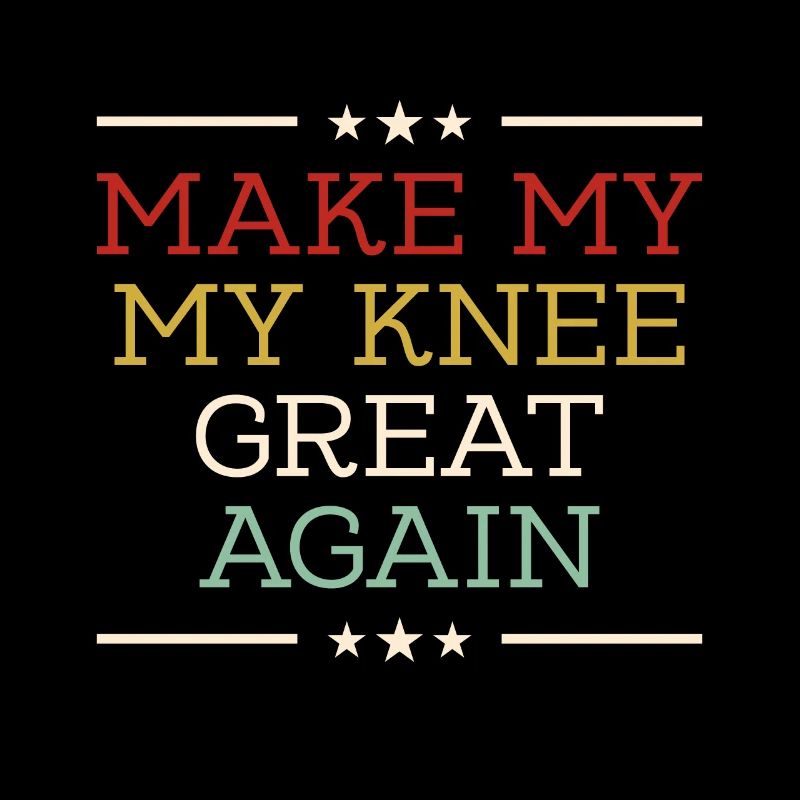 Make my Knee grat again - blessure genou