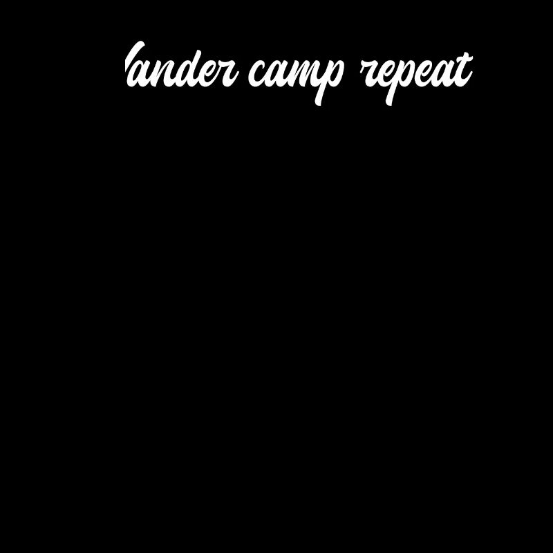 Camping - Wander camp repeat