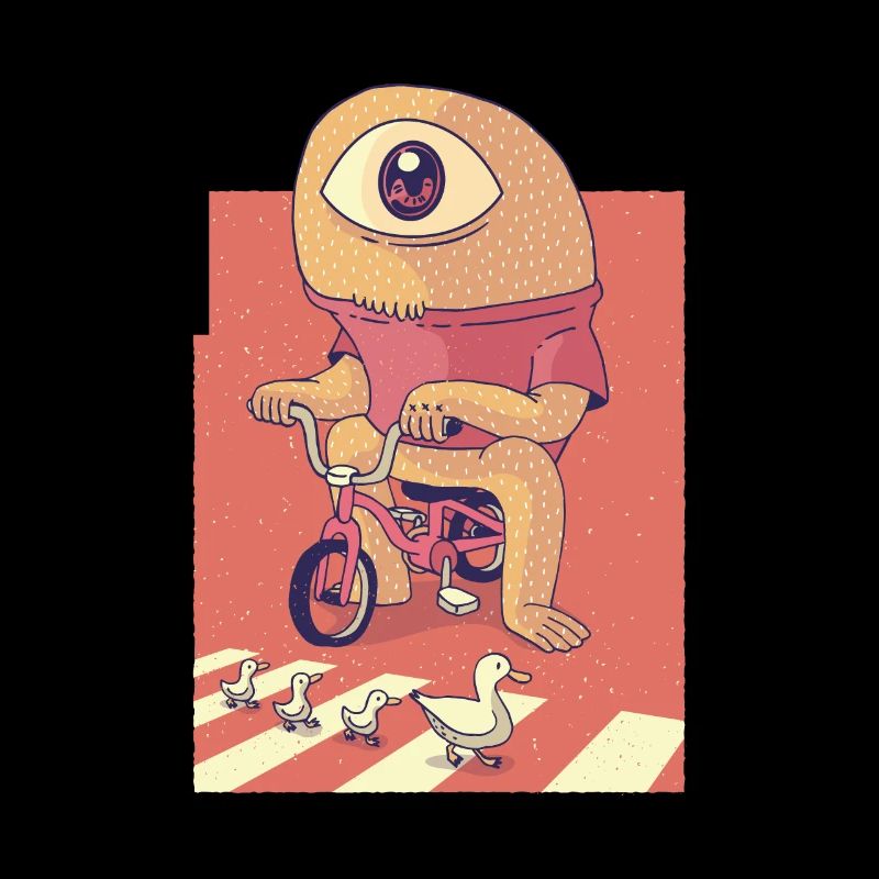 Cyclops Alien Tshirt Geschenkidee