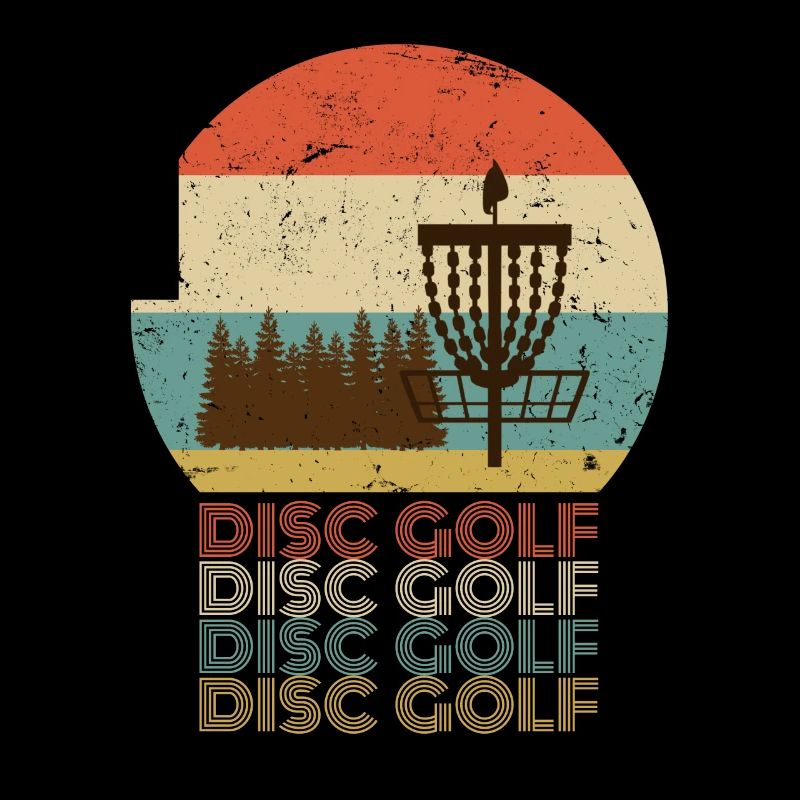 Discgolf Stupid Tree Disc Golf Vintage Golfer