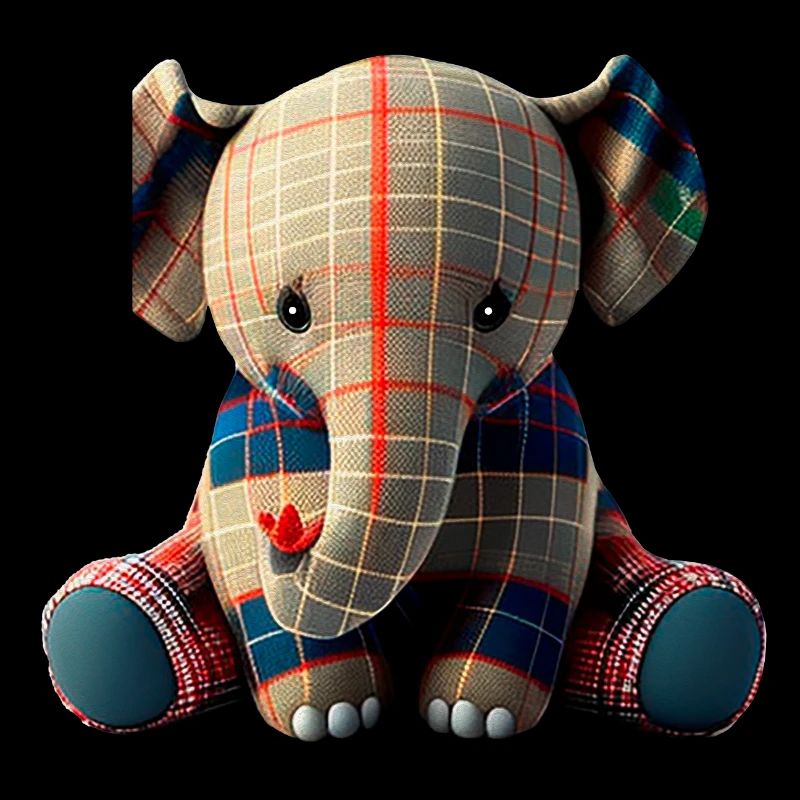 Fabric elephant