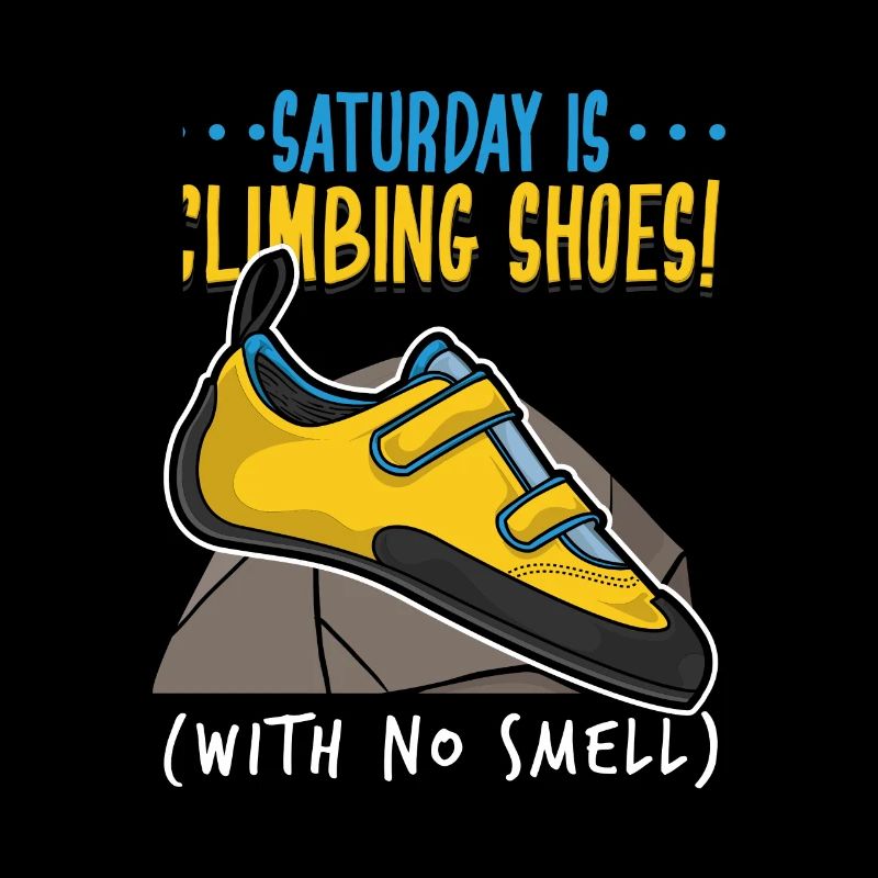 Samstag ist Klettern angesagt - Kletterschuhe