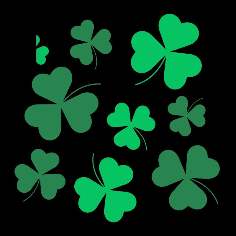 Trèfle, Trèfle, Irlandais, Printemps, Saint-Patrick