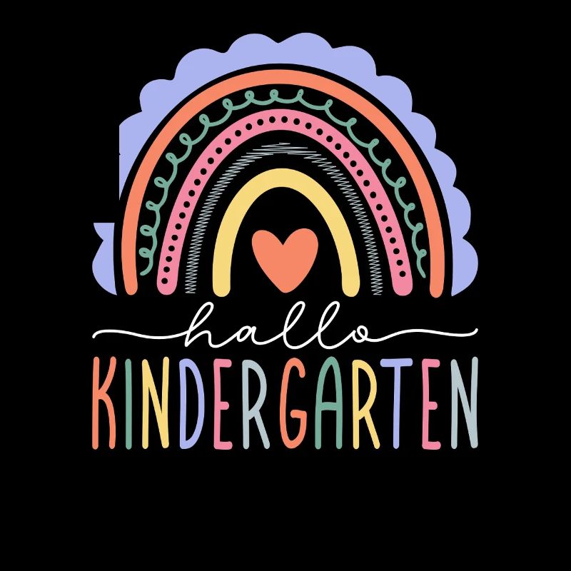 Hallo Kindergarten Kindergartenkind Mädchen