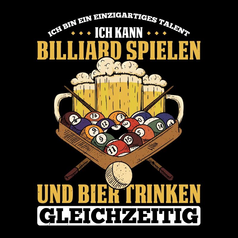 Ich Bin Ein Einzigartiges Talent Ich Kann Billiard