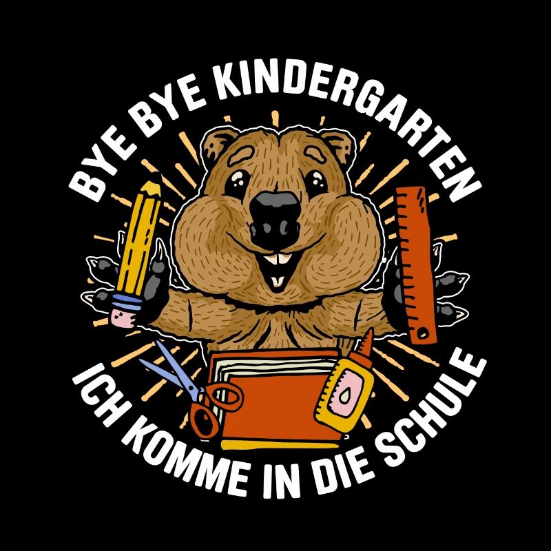 Bye Bye Kindergarten Ich Komme In Die Schule