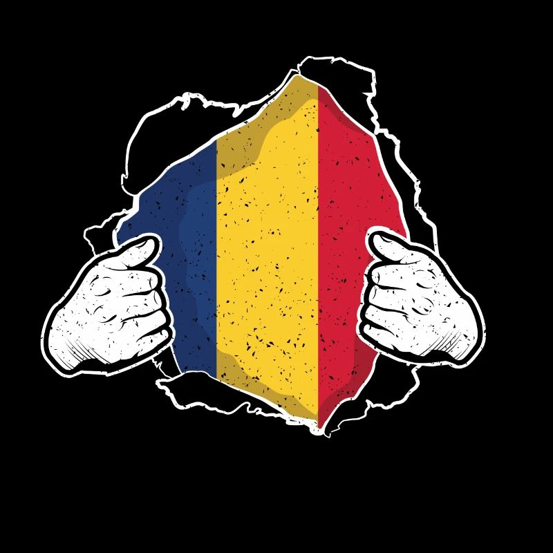 Roumanie Roumain Roumain Drapeau roumain