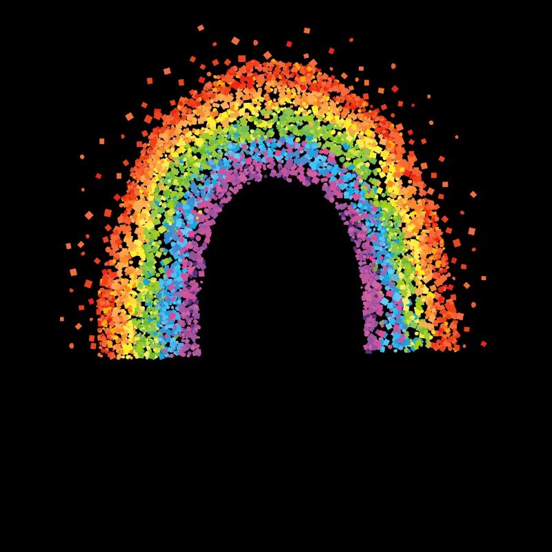 Rainbow Rainbow Flag Confetti Carnaval
