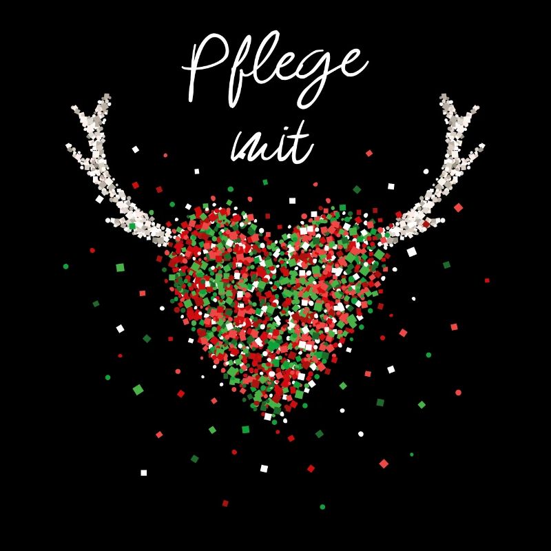 Pflegerin Mit Herz Pflege Weihnachtsgeschenk X-Mas