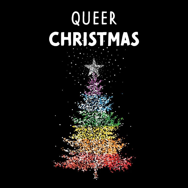 Arbre de Noël Queer LGBTQ Pride Arc-en-ciel