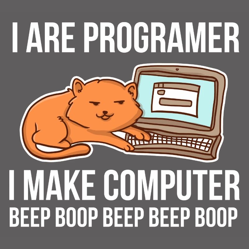 Programmeur-chat-humour pour coder et