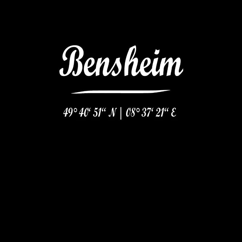 Bensheim avec coordonnées