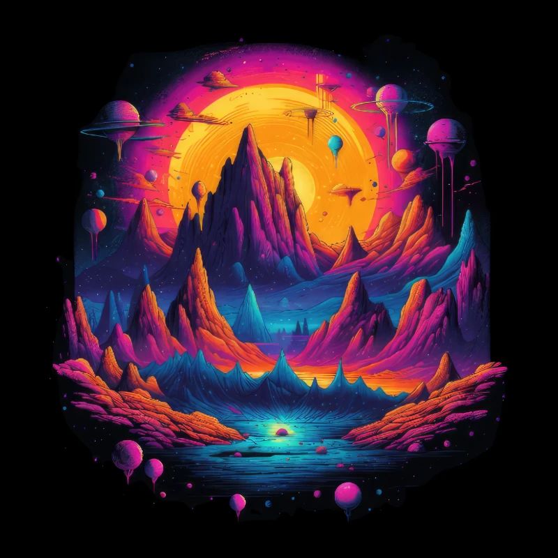 Futuristic life on planets
