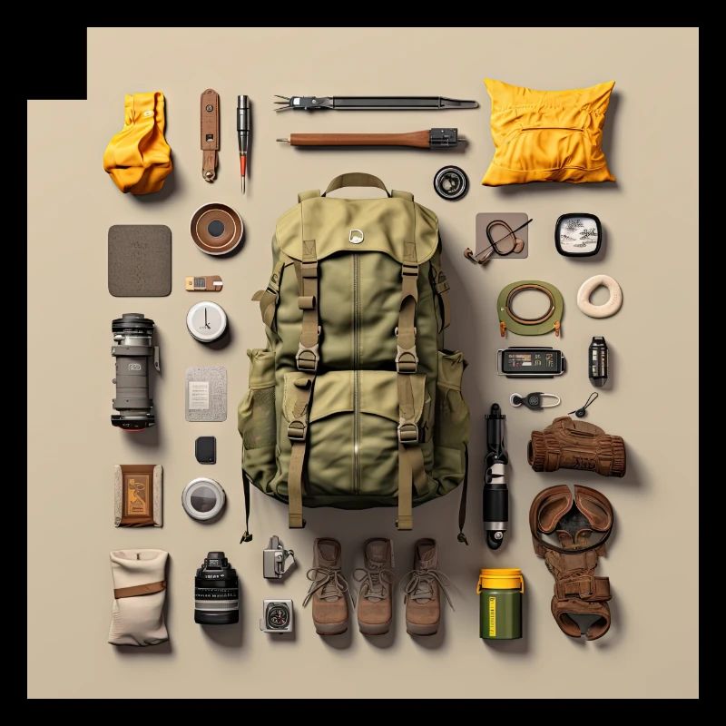Everything I need for hiking