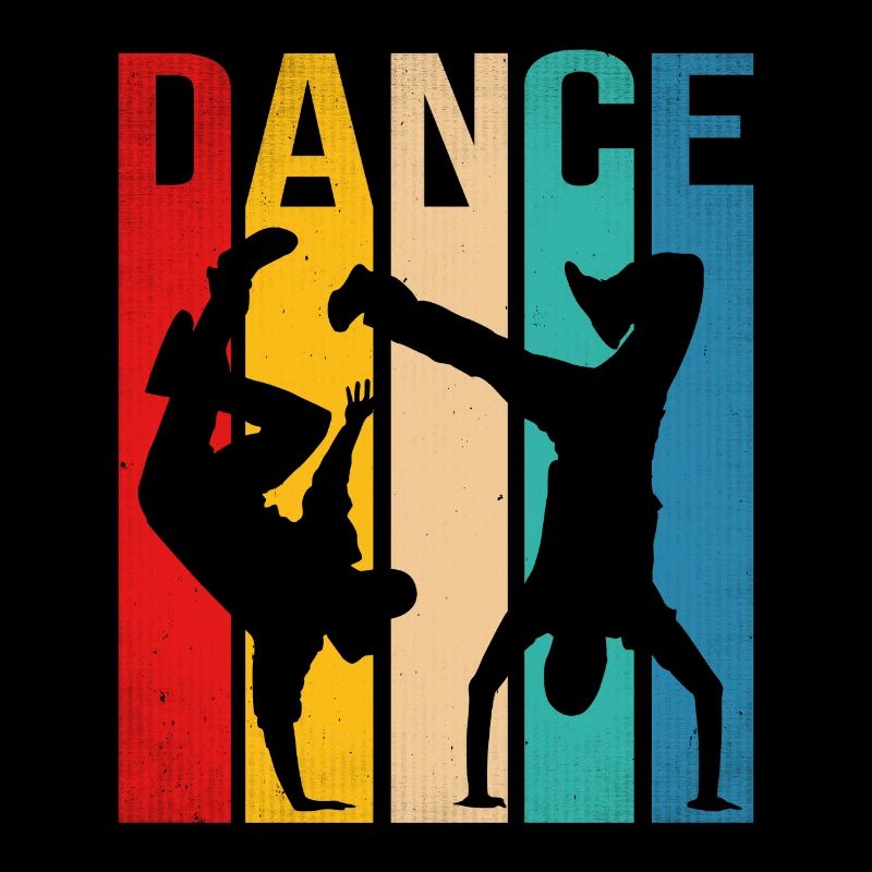 Retro Dancer Dancing Breakdancing Bboy Breakdancer