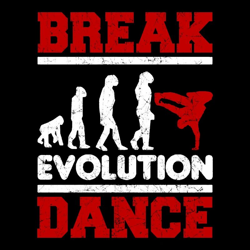 Breakdancing Evolution Breakdance BBoy Dancer