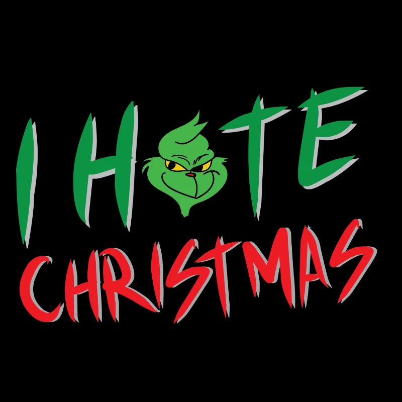 Je déteste le spoilsport de Noël vert