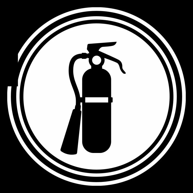 Fire extinguisher symbol