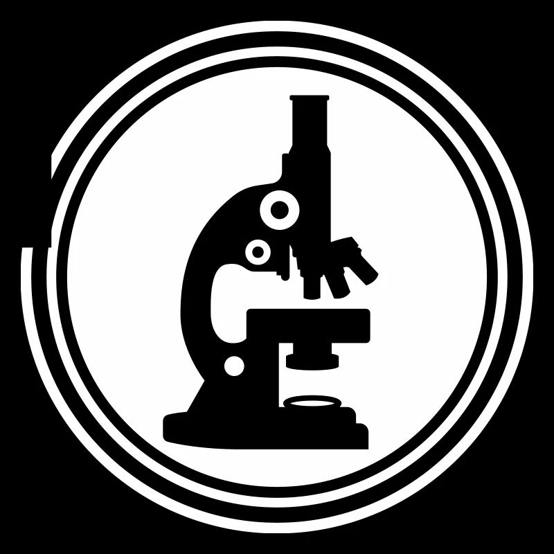 Icône d’icône de microscope