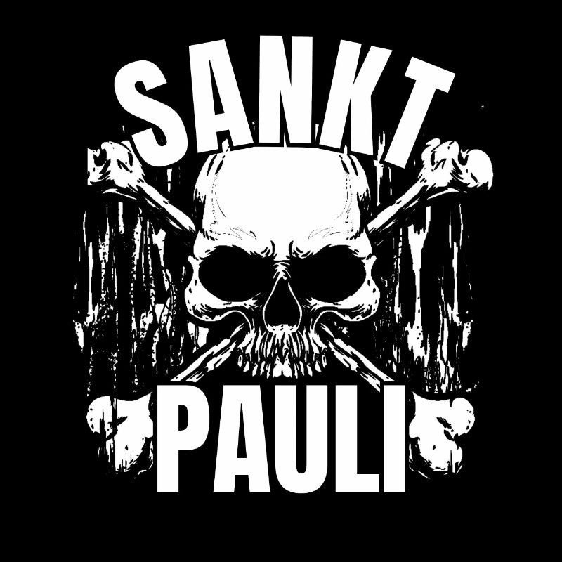 St Pauli. Éventail St pauli Éventail Paulianer Hamburger