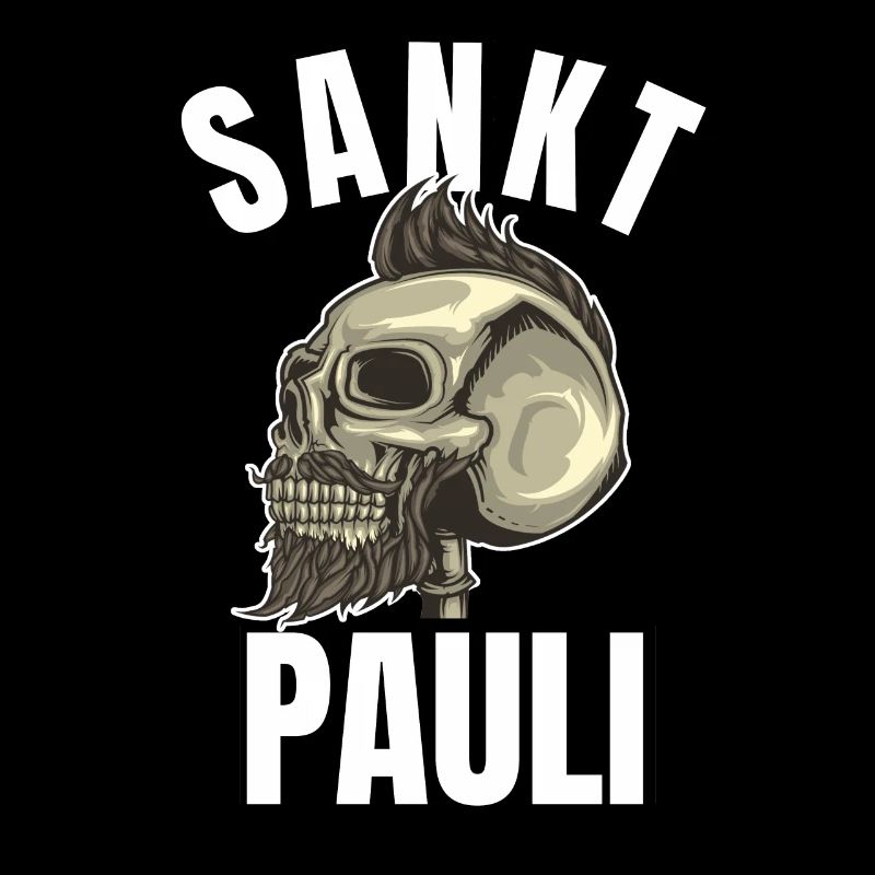 St Pauli. Éventail St pauli Éventail Paulianer Hamburger