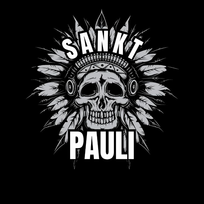 St Pauli. Éventail St pauli Éventail Paulianer Hamburger