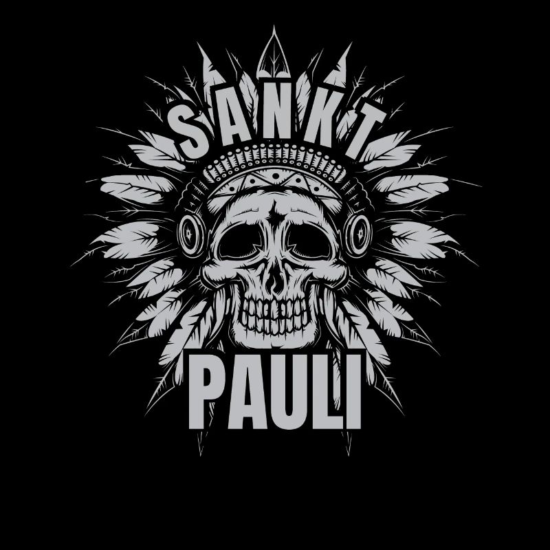 St Pauli. Éventail St pauli Éventail Paulianer Hamburger