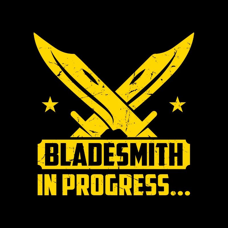 Bladesmith In Progress Knives Profession Toolmaker