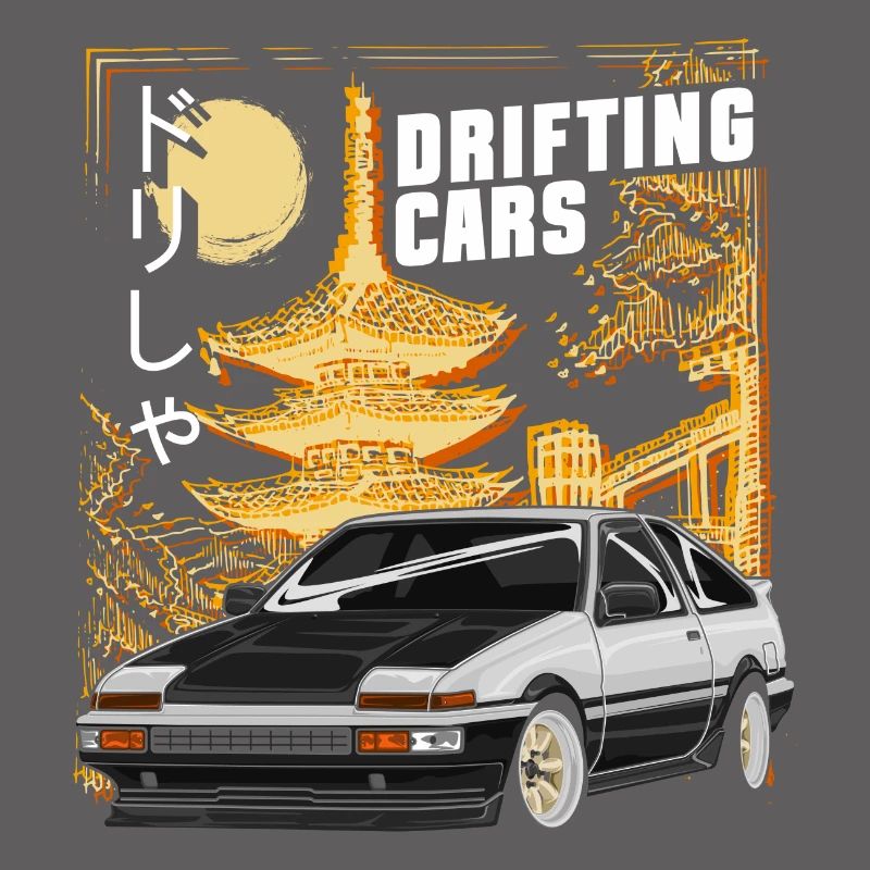 Drifting Car Burnout Engine