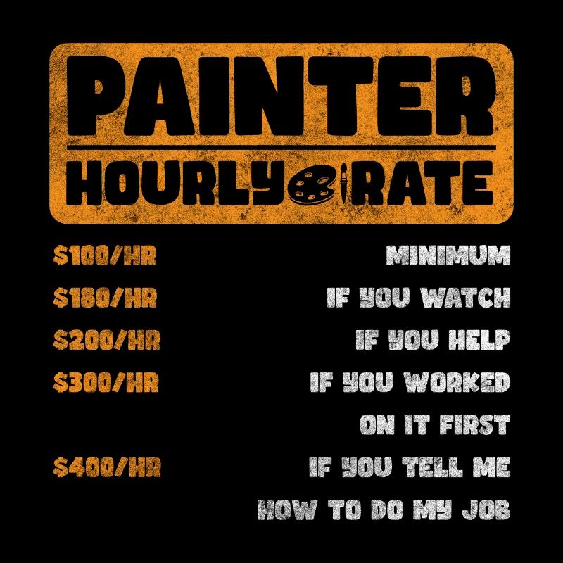 Painter Painting Role Construction Site