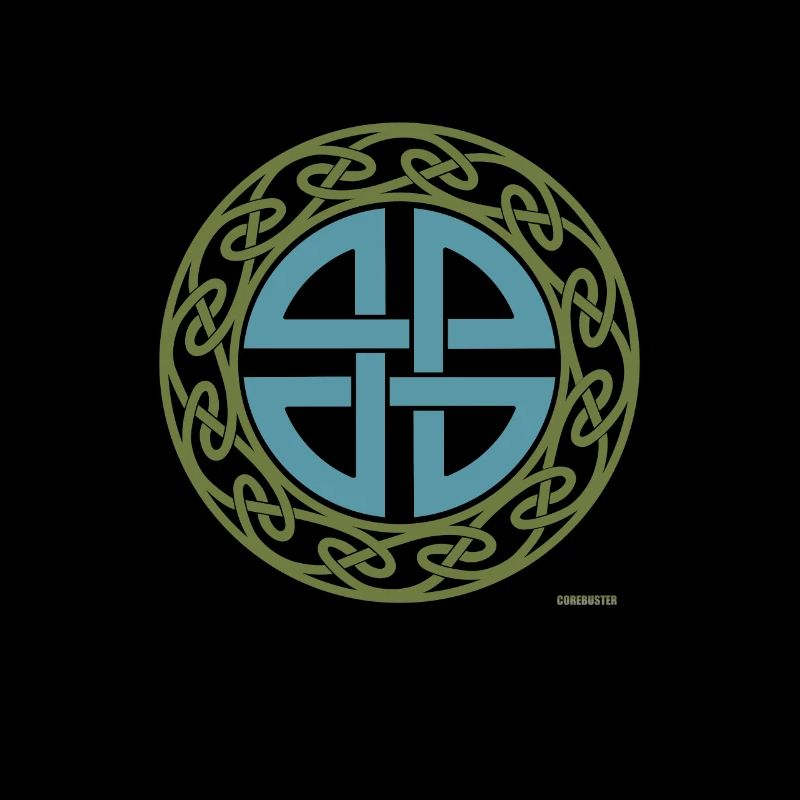 Celtic shield knot Thor protective symbol