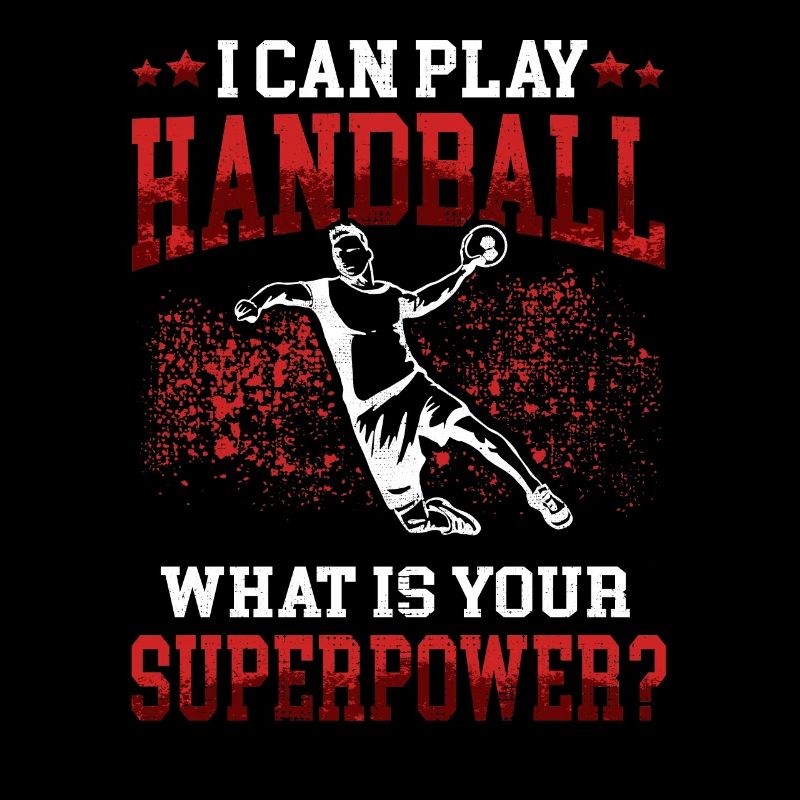 would rather play handball Handball player