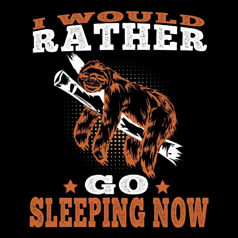 Sloth would rather go to sleep Lazy