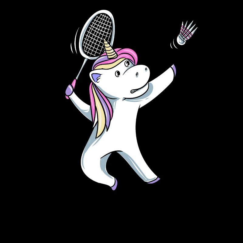 Einhorn Badminton