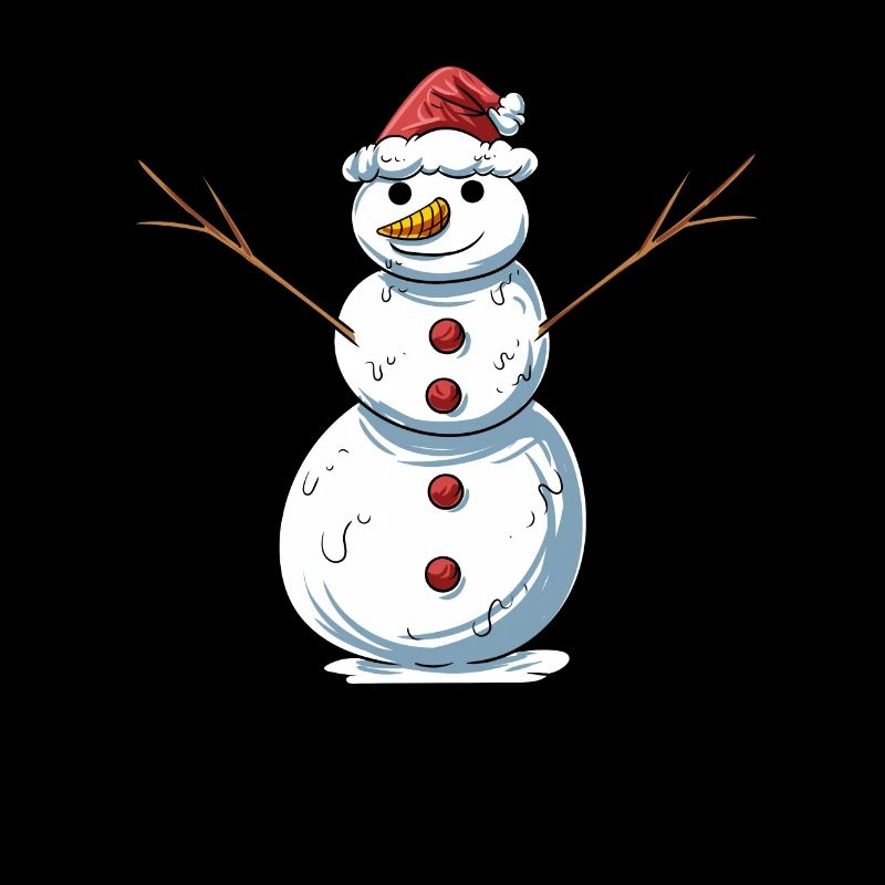 Funny snowman
