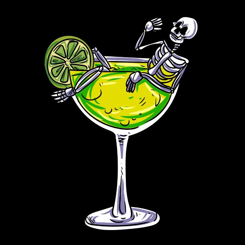 Skeleton Cocktail