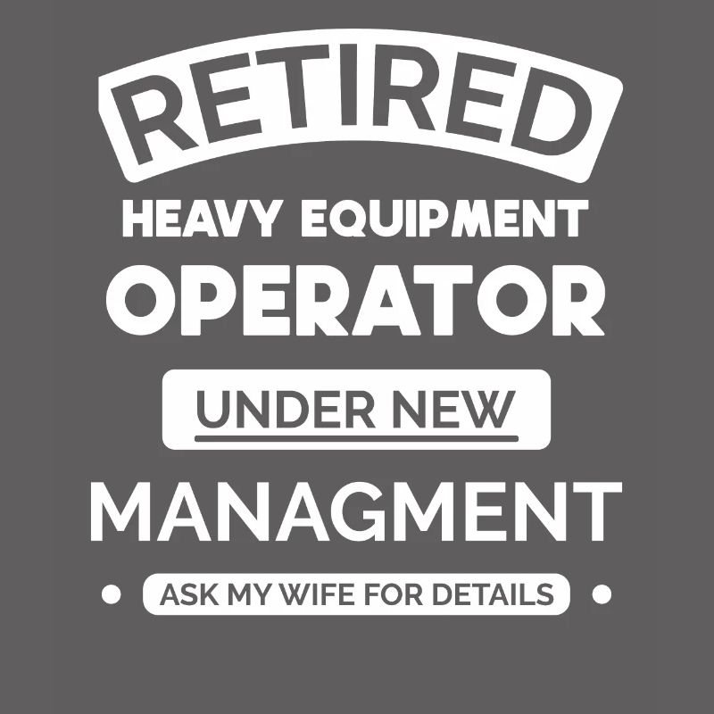 Retired machine operator