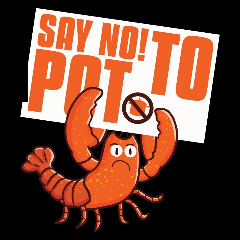 Crabes cuits jeu de mots crabe saison homard
