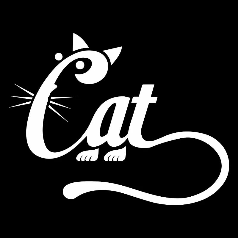 Katze Cat Buchstaben Tier