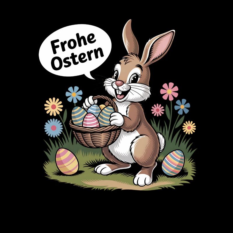 Happy Easter Decoration Easter Bunny for Celebrations