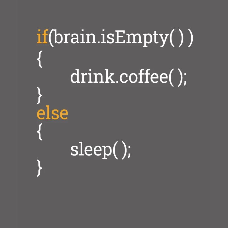 Programmer Computer Science Student Tired Coffee C++