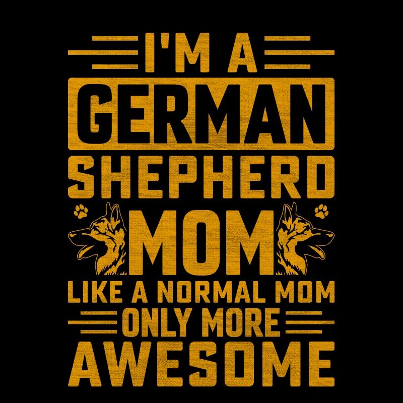 Ich bin Mutter eines Deutschen Schäferhundes