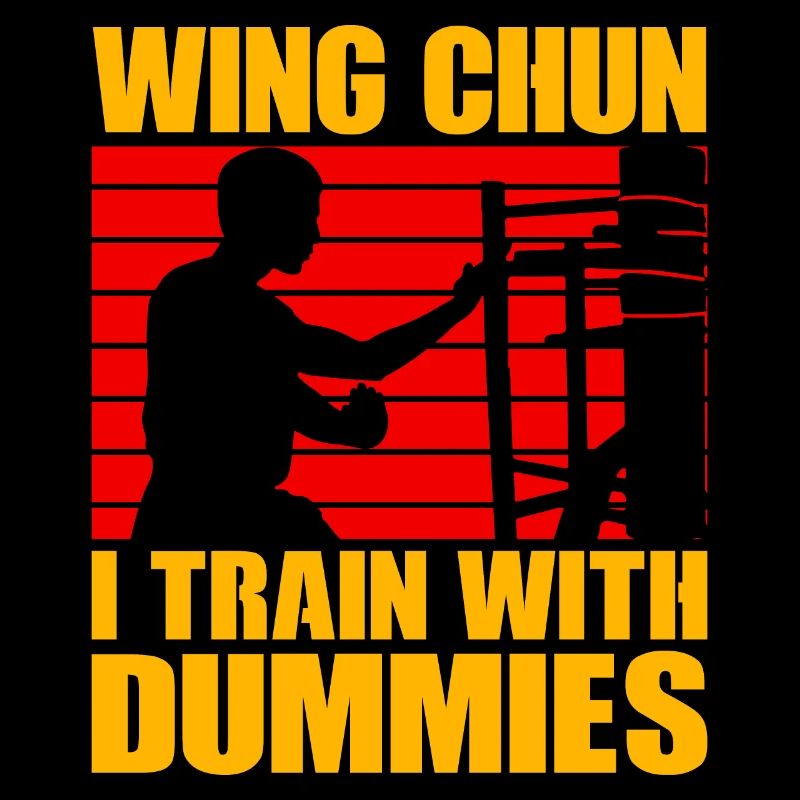 Wing Chun Ich trainiere mit Dummies