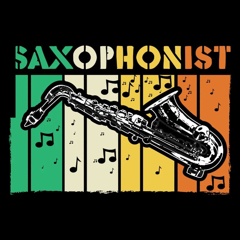 Saxophon Jazz Geschenk